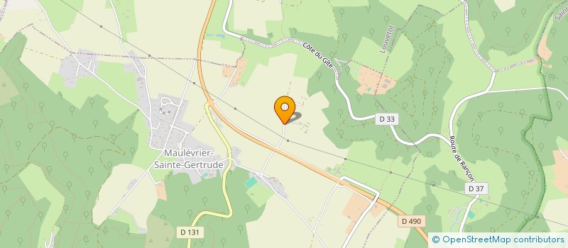 localisation de l'entreprise MADAME FRANCOISE LEMARCHAND à MAULEVRIER-SAINTE-GERTRUDE