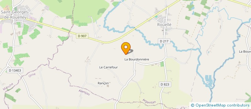localisation de l'entreprise MADAME FRANCOISE LEMOINE à LA HAUTE CHAPELLE