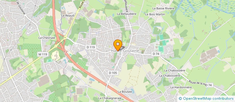 localisation de l'entreprise MADAME FRANCOISE LEMOUNIER à HAUTE-GOULAINE