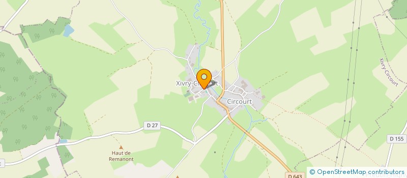 localisation de l'entreprise MADAME FRANCOISE LEREBOULET  DOMPRIX