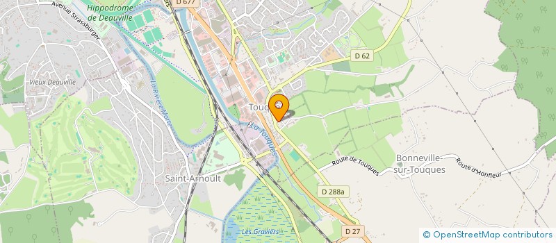 localisation de l'entreprise MADAME FRANCOISE LESTREHAN  DEAUVILLE