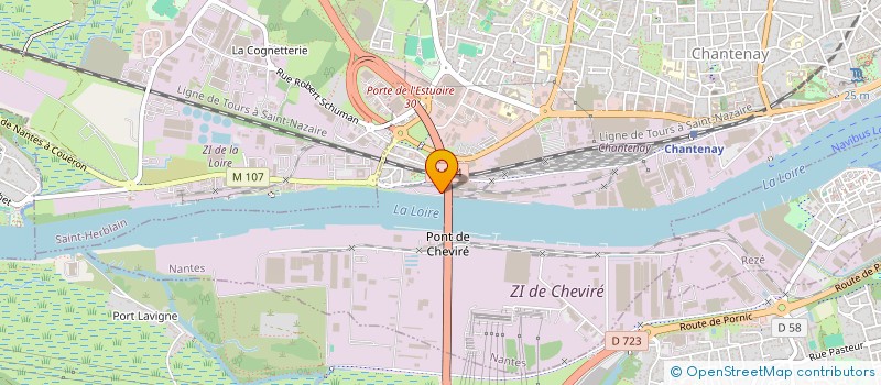 localisation de l'entreprise MADAME FRANCOISE LEVASSEUR  NANTES