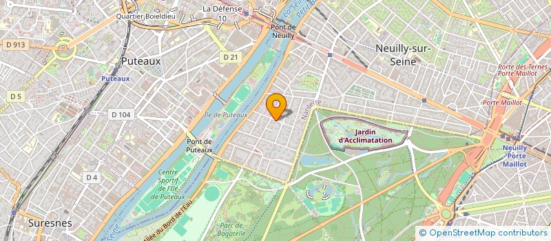 localisation de l'entreprise MADAME FRANCOISE LEVAVASSEUR à NEUILLY-SUR-SEINE