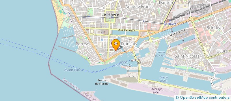 localisation de l'entreprise MADAME FRANCOISE LEVILLAIN à LE HAVRE