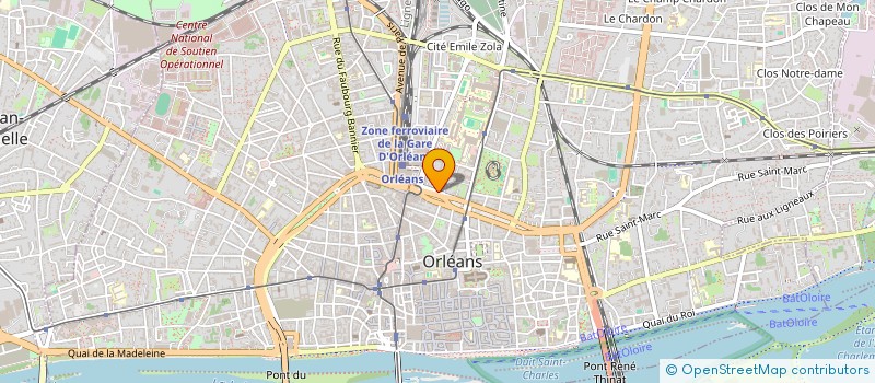 localisation de l'entreprise MADAME FRANCOISE LEYMARIE à ORLEANS