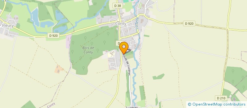 localisation de l'entreprise MADAME FRANCOISE LEYS  CONTY