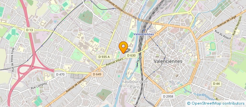 localisation de l'entreprise MADAME FRANCOISE LIBERT à VALENCIENNES