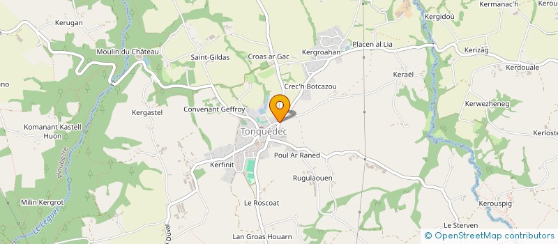 localisation de l'entreprise MADAME FRANCOISE LIBOUBAN à TONQUEDEC