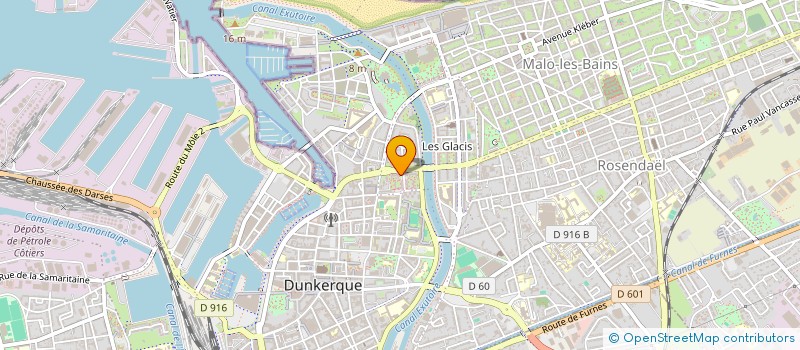 localisation de l'entreprise MADAME FRANCOISE LIENARD à DUNKERQUE