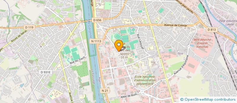 localisation de l'entreprise MADAME FRANCOISE LIGNAC  AGEN