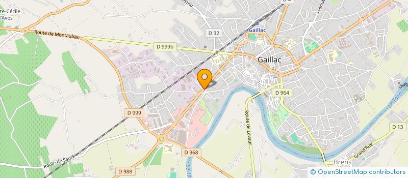 localisation de l'entreprise MADAME FRANCOISE LITERSKI à GAILLAC