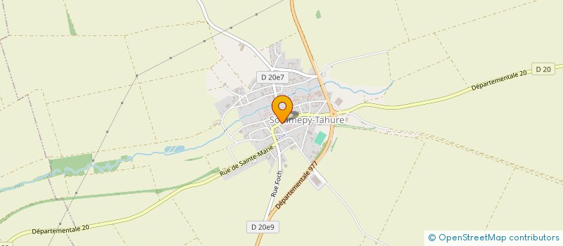 localisation de l'entreprise MADAME FRANCOISE LOBJOIS  SOMMEPY-TAHURE