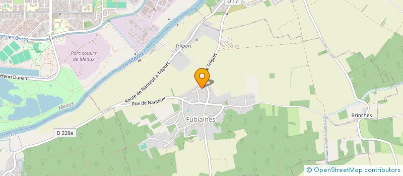 localisation de l'entreprise MADAME FRANCOISE LOISON  FUBLAINES