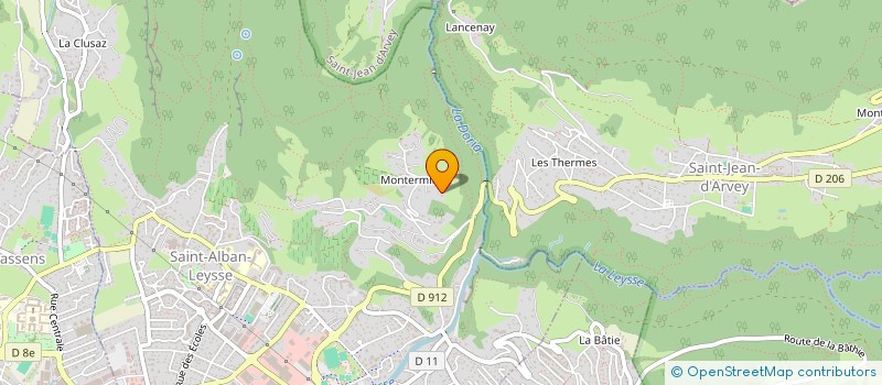 localisation de l'entreprise MADAME FRANCOISE LOISY  SAINT-ALBAN-LEYSSE