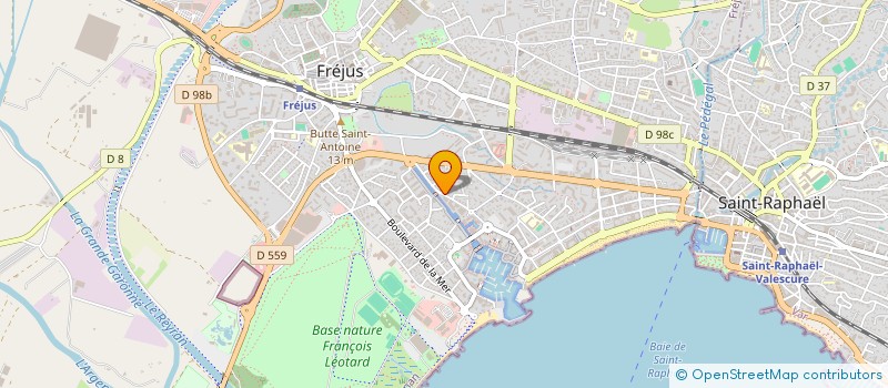 localisation de l'entreprise MADAME FRANCOISE LOPEZ à FREJUS