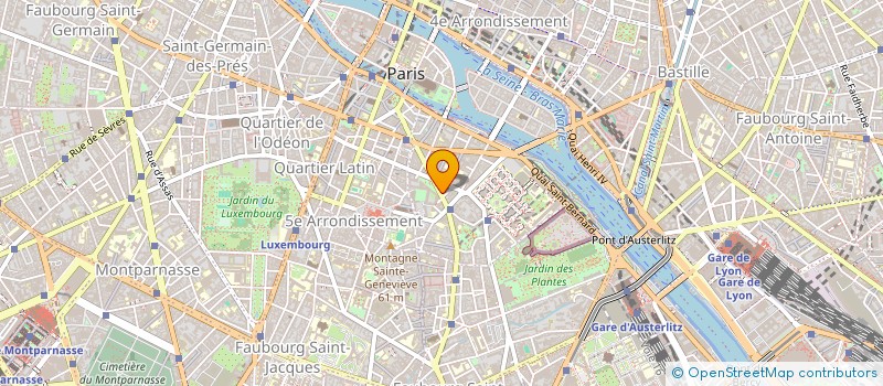 localisation de l'entreprise MADAME FRANCOISE LORAND à PARIS