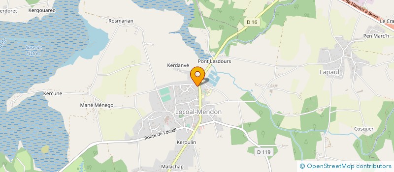 localisation de l'entreprise MADAME FRANCOISE LOUBAUD à LOCOAL-MENDON