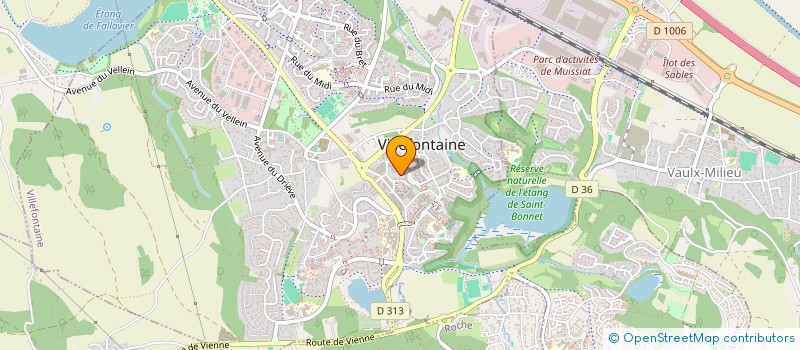 localisation de l'entreprise MADAME FRANCOISE LOUIS  VILLEFONTAINE