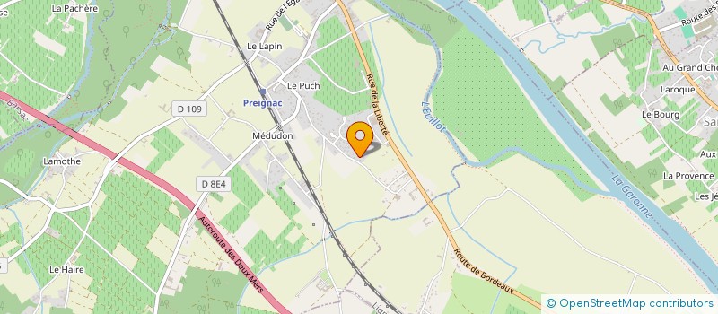 localisation de l'entreprise MADAME FRANCOISE LOUIS  PREIGNAC