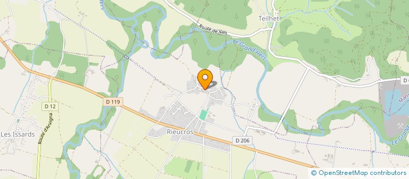localisation de l'entreprise MADAME FRANCOISE LOUSTE à RIEUCROS
