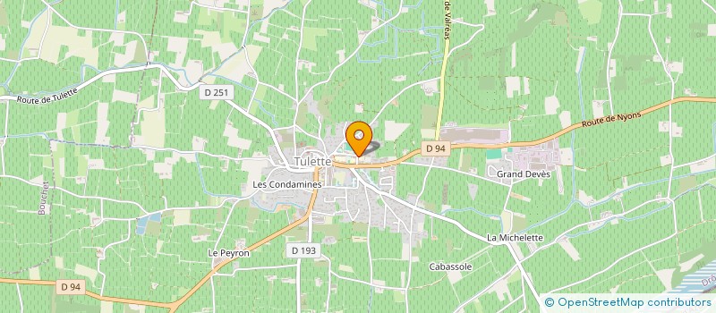 localisation de l'entreprise MADAME FRANCOISE LUCE  SUZE-LA-ROUSSE