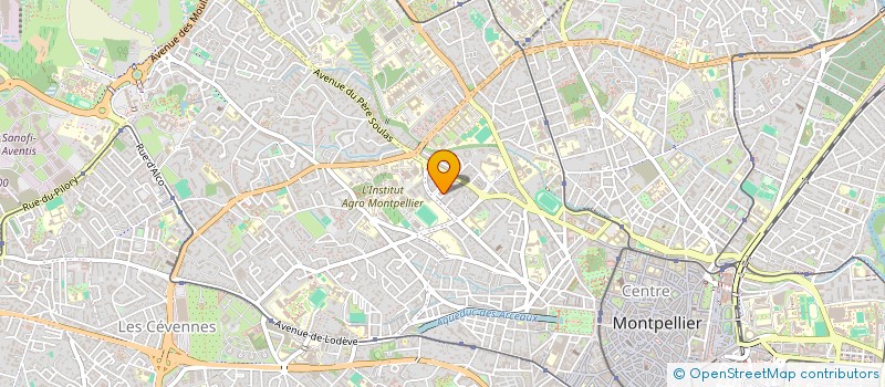 localisation de l'entreprise MADAME FRANCOISE LUQUET à MONTPELLIER