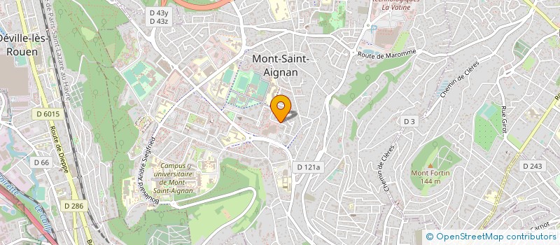 localisation de l'entreprise MADAME FRANCOISE MADEC à MONT-SAINT-AIGNAN