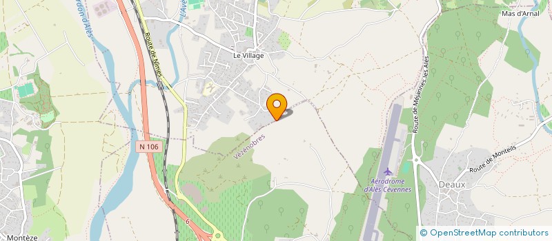 localisation de l'entreprise MADAME FRANCOISE MAISONNAT  SAINT-HILAIRE-DE-BRETHMAS