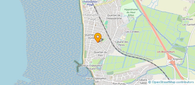 localisation de l'entreprise MADAME FRANCOISE MAITRE à CHATELAILLON-PLAGE