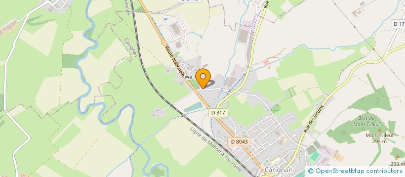 localisation de l'entreprise MADAME FRANCOISE MALJEAN  CARIGNAN