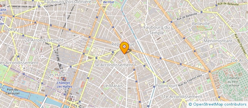 localisation de l'entreprise MADAME FRANCOISE MAMERE à PARIS