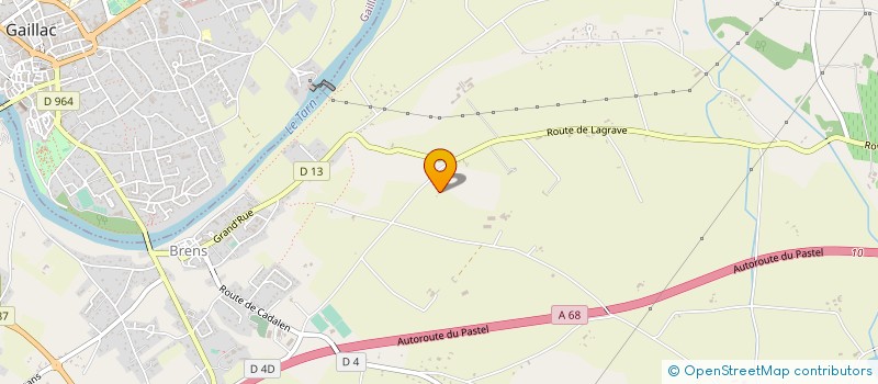 localisation de l'entreprise MADAME FRANCOISE MANDIRAC  BRENS