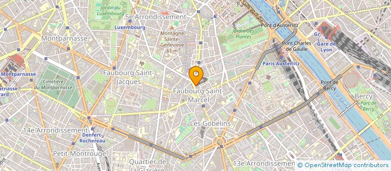 localisation de l'entreprise MADAME FRANCOISE MANSARD  PARIS