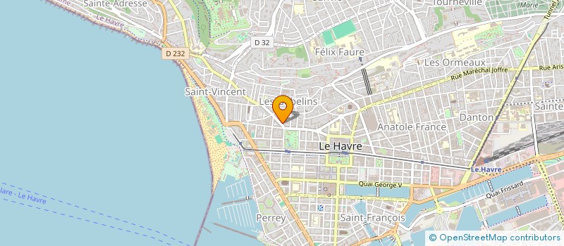 localisation de l'entreprise MADAME FRANCOISE MARAIS  LE HAVRE