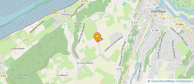 localisation de l'entreprise MADAME FRANCOISE MARAIS  HONFLEUR