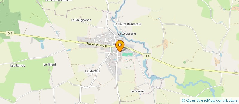 localisation de l'entreprise MADAME FRANCOISE MARAIS  MERAL