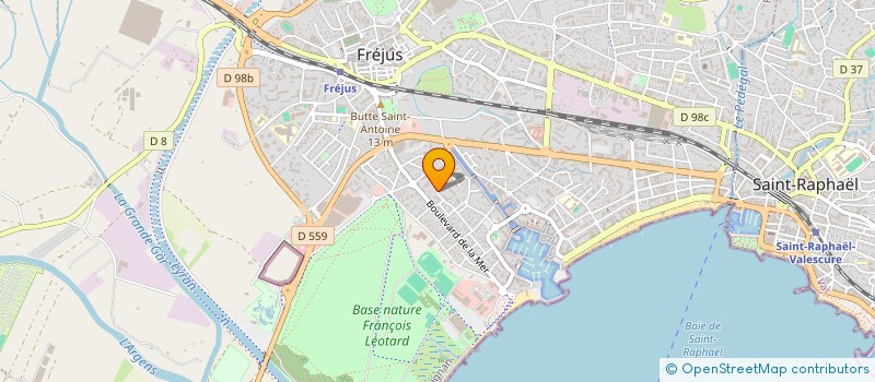 localisation de l'entreprise MADAME FRANCOISE MARBOEUF à FREJUS