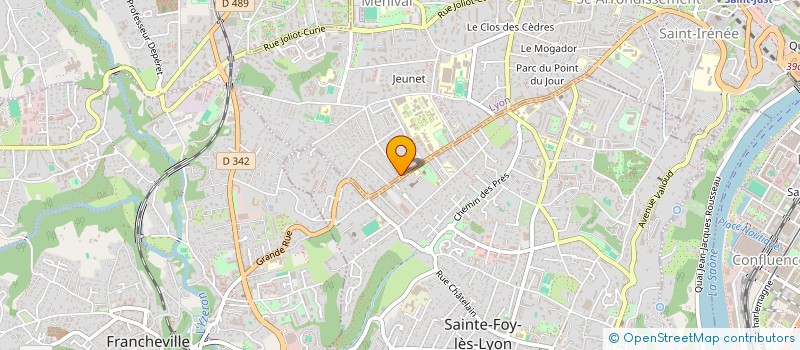 localisation de l'entreprise MADAME FRANCOISE MARCELLE ROUGE à LYON