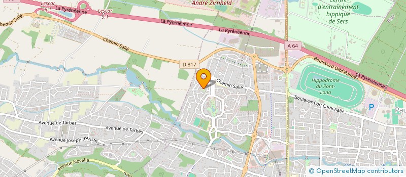 localisation de l'entreprise MADAME FRANCOISE MARCHICA à LONS