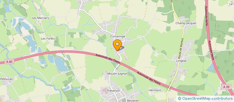 localisation de l'entreprise MADAME FRANCOISE MARGUIN  VIRIAT