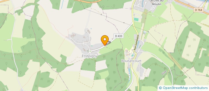 localisation de l'entreprise MADAME FRANCOISE MARIE BERN DELILLE  ETREPIGNY