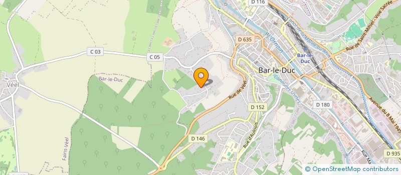 localisation de l'entreprise MADAME FRANCOISE MARIE LOUI PARISON à BAR-LE-DUC