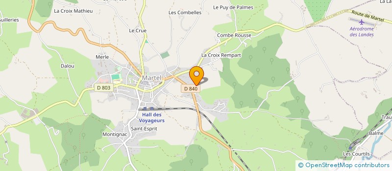 localisation de l'entreprise MADAME FRANCOISE MARIE MARTINEZ à CREYSSE