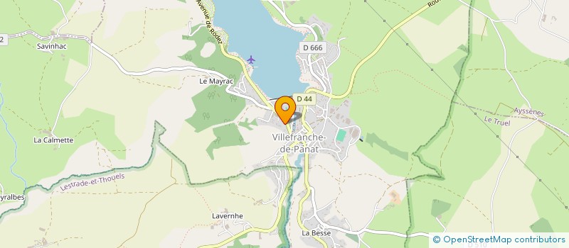 localisation de l'entreprise MADAME FRANCOISE MARITAN à VILLEFRANCHE-DE-PANAT