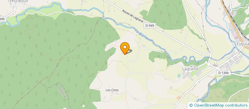 localisation de l'entreprise MADAME FRANCOISE MARMAGNE  GARDE-COLOMBE