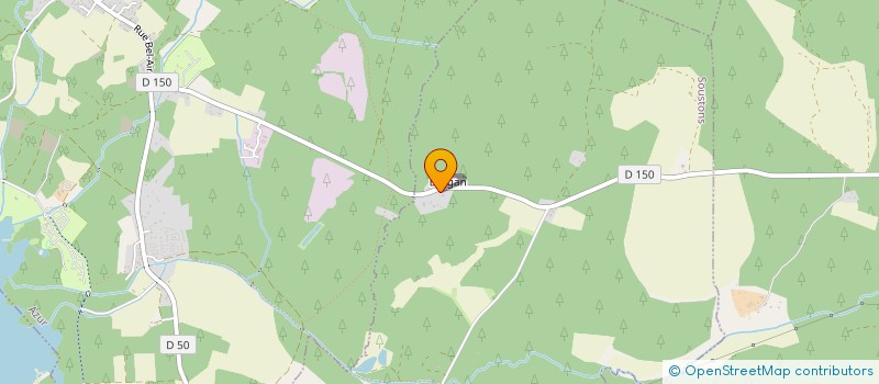 localisation de l'entreprise MADAME FRANCOISE MARMANDE  SOUSTONS