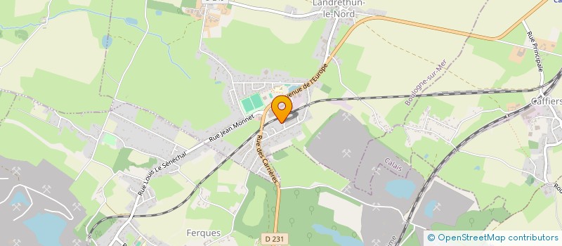 localisation de l'entreprise MADAME FRANCOISE MARQUANT  LANDRETHUN-LE-NORD