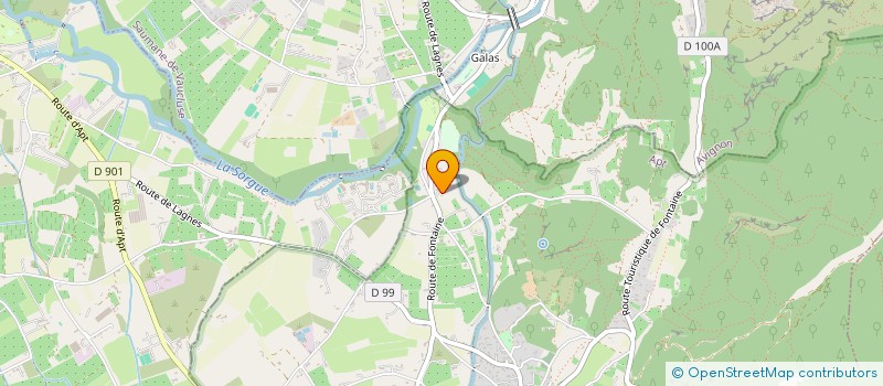 localisation de l'entreprise MADAME FRANCOISE MARQUET  LAGNES