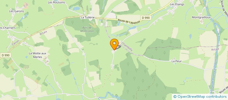 localisation de l'entreprise MADAME FRANCOISE MARTEAU  ARTAIX