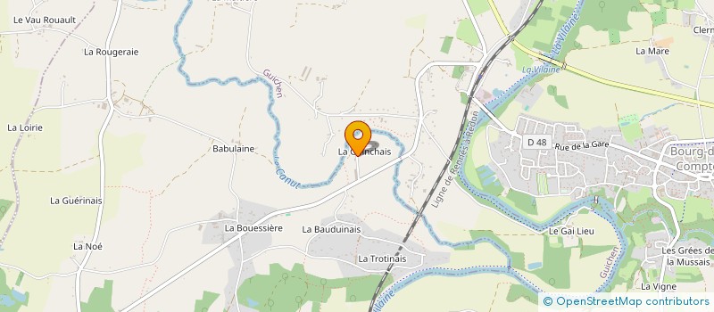 localisation de l'entreprise MADAME FRANCOISE MARTIN  SAINT-SENOUX